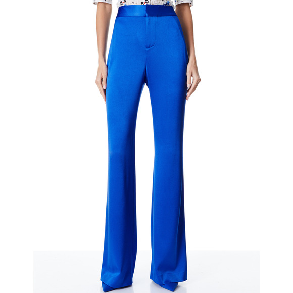 Alice+Olivia Pants - Alice+Olivia DEANNA HIGH WAISTED BOOTCUT PANT